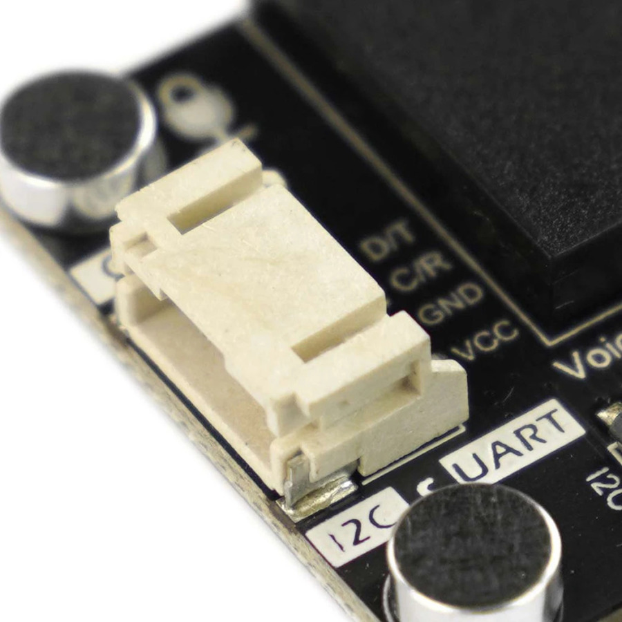 DFRobot Gravity Offline Language Self Learning Датчик распознавания голоса для micro:bit Arduino Raspberry Pi Python ESP32 I2C UART