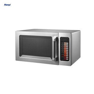 Многофункциональная кухонная техника, 25 л, сенсорная панель управления, автоматическая промышленная техника, коммерческая микроволновая печь для ресторана серебристый