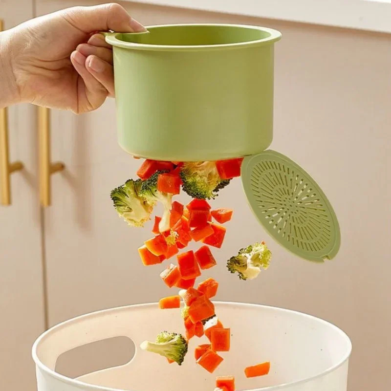 Сливная корзина для кухонной раковины, автоматическая корзина для сброса, подвесной держатель для смесителя, коллектор кухонных отходов, регулируемая стойка для губки