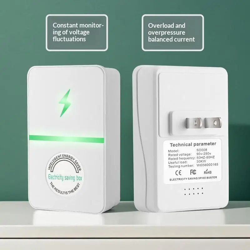Energiyani tejash moslamasi 1/2/5 dona. Uy, kvartira, ofis uchun energiya tejash. Oylik elektr energiyasi uchun xarajatlarni kamaytirish.