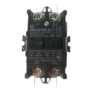 Maishiy texnika uchun ehtiyot qismlar: XMC0-252-IBBC-001 220V 25A konditsioner uchun kontaktor
