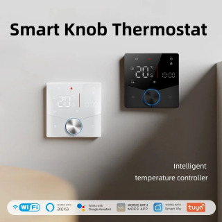 WiFi Tuya aqlli uy tutqichi poldan isitish termostati haroratni nazorat qilish ilovasi masofadan boshqarish pulti taymeri energiya tejaydigan aqlli kalit