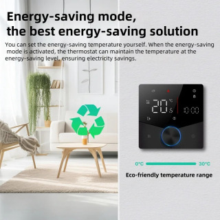 WiFi Tuya aqlli uy tutqichi poldan isitish termostati haroratni nazorat qilish ilovasi masofadan boshqarish pulti taymeri energiya tejaydigan aqlli kalit