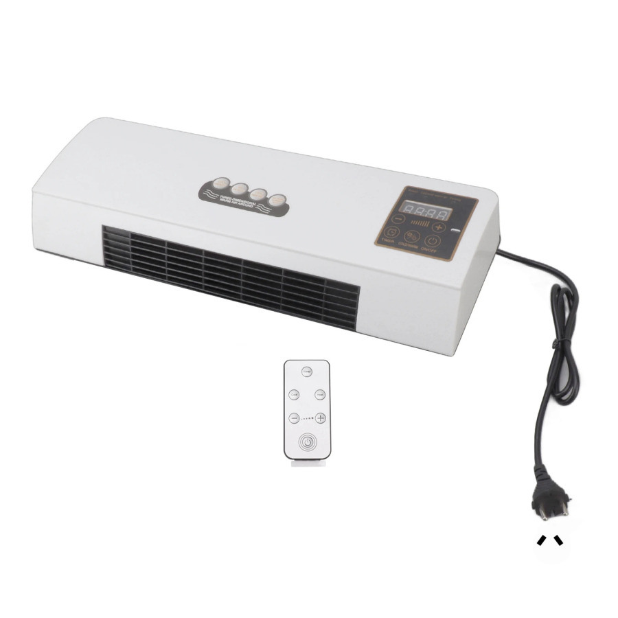 Konditsioner devor isitgichi, 220V, 1800W, masofadan boshqarish bilan