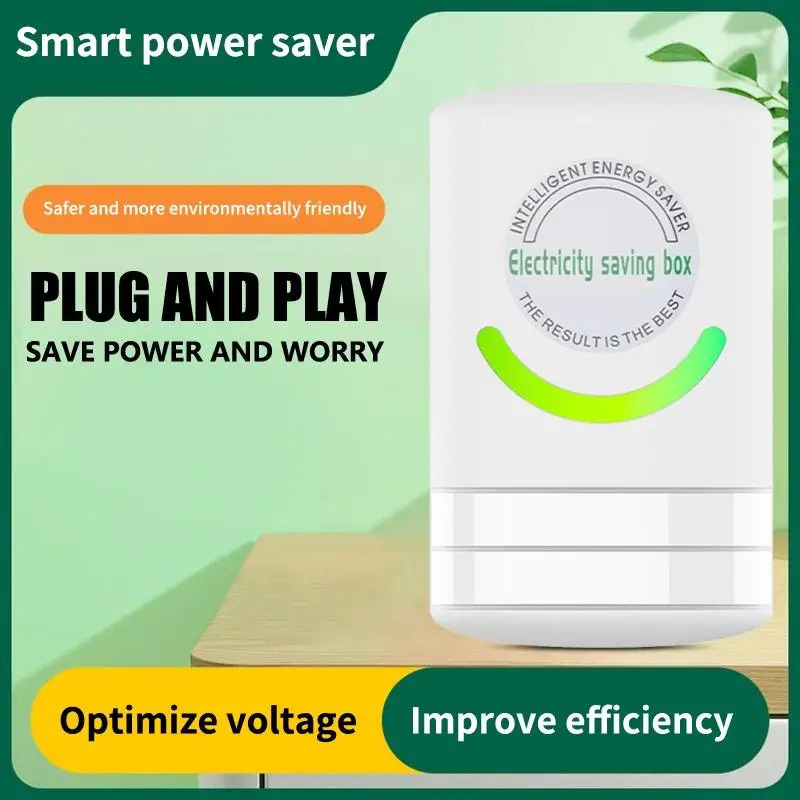 Энергосберегающее устройство Electricity Energy Saver Pro для дома и офиса, энергосберегающий блок с американской вилкой, стабилизатор напряжения для кухонной техники.