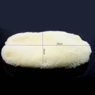 Avtomobilni tozalash choʻtkasi jun Yumshoq avtomobil yuvish qoʻlqoplari tozalash choʻtkasi Mototsikl kir yuvish mashinasini parvarish qilish Avtomobilni tozalash 15 * 23cm