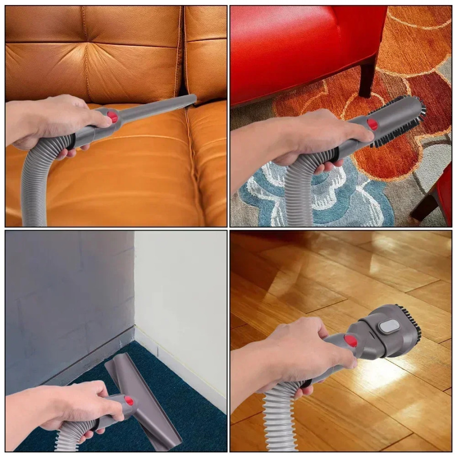 Dyson V7 V8 V10 V11 V15 assimilyatsiya boshi teleskopik rod uzatma trubkasi uchun qoʻl changyutgich aksessuarlari ehtiyot qismlari