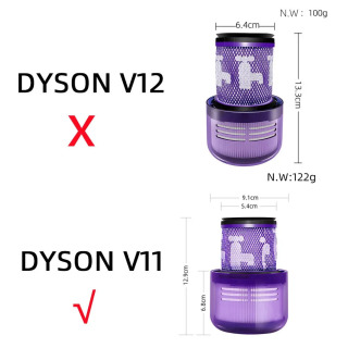 Для Dyson V11 Animal/V11 Torque Drive V15 Detect Аксессуары для Dyson Filter Cyclone Запасные части для пылесоса