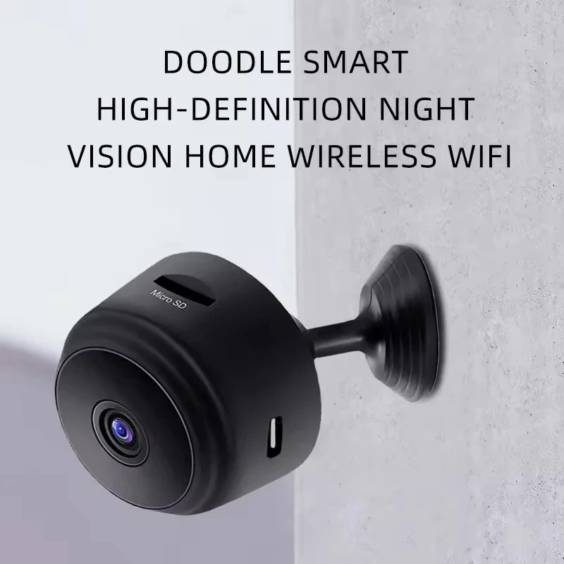 A9 mini kuzatuv kameralari Wi-Fi 1080P HD mini kamerali tungi koʻrish kamerasi sensorli veb-video kuzatuv Smart Life uyi