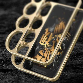 IPhone 16 14 13 12 X XS uchun oʻzini himoya qilish qoʻlqoplari Alyuminiy qotishma Super Dropga qarshi himoya qilish uchun mos