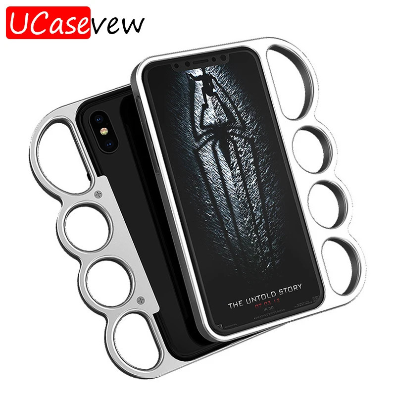 IPhone 16 14 13 12 X XS uchun oʻzini himoya qilish qoʻlqoplari Alyuminiy qotishma Super Dropga qarshi himoya qilish uchun mos