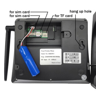 Беспроводной телефон для пожилых людей с поддержкой GSM, SIM-карты, фиксированной линии, функцией громкой связи, для дома и офиса.