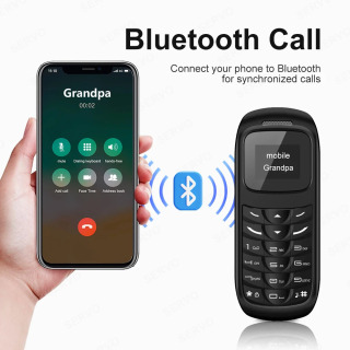 Разблокированный мини-мобильный телефон, Bluetooth-наушники, устройство смены голоса, автоматическая запись вызовов, волшебны...