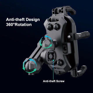 Mototsikl telefon ushlagichi Mototsikl aksessuarlari Simsiz zaryadlash aksessuarlari Moto Soporte uchun Móvil Moto jeondae