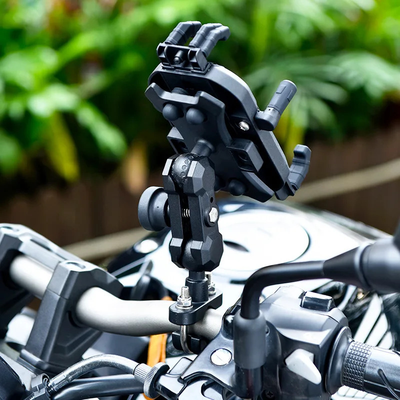 Mototsikl telefon ushlagichi Mototsikl aksessuarlari Simsiz zaryadlash aksessuarlari Moto Soporte uchun Móvil Moto jeondae