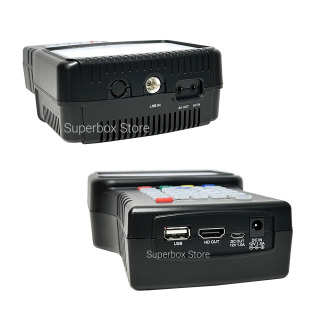 Twinklersat SF-620S Pro Satellite Finder H.265 HEVC 4,3-дюймовый экран DVB-S2 HD-измеритель сигналов с CCTV в CVBS 5000 мАч Аккумуляторная