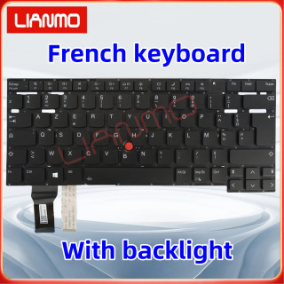 Клавиатура с подсветкой для ноутбуков Lenovo Thinkpad T14s Gen2, P1 Gen4, X1 Extreme, Hermit 4th 2021 (американская, итальянская, немецкая, французская, британская, португальская раскладка)