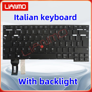 Клавиатура с подсветкой для ноутбуков Lenovo Thinkpad T14s Gen2, P1 Gen4, X1 Extreme, Hermit 4th 2021 (американская, итальянская, немецкая, французская, британская, португальская раскладка)