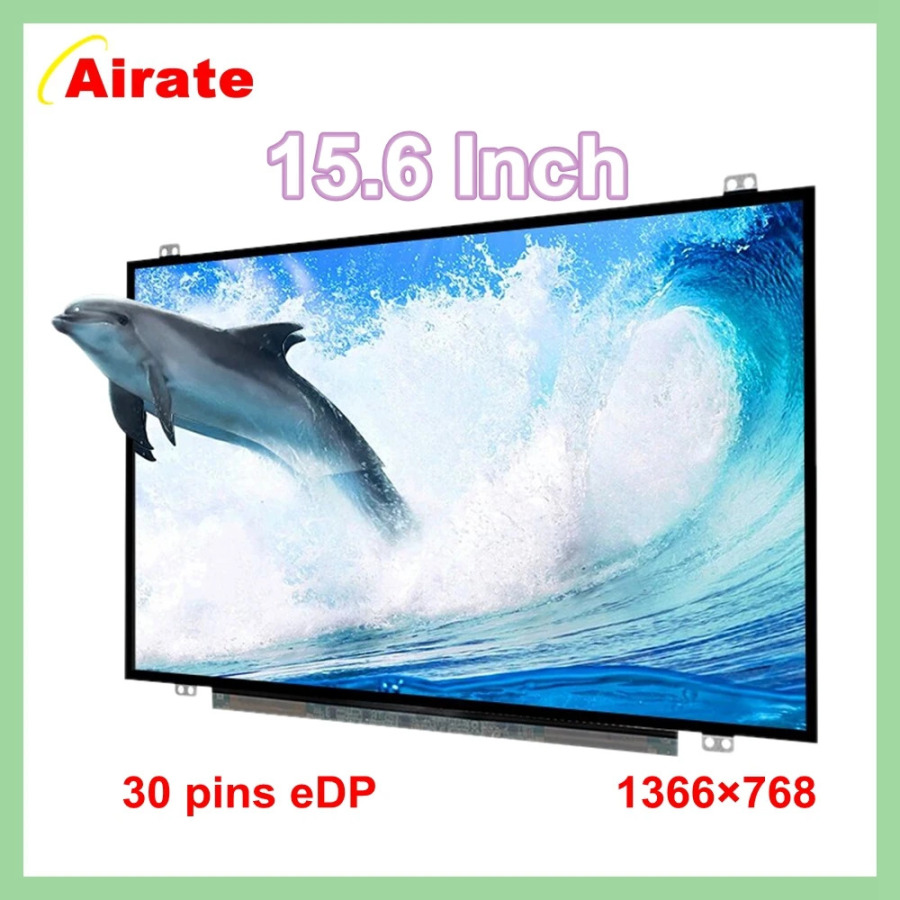 15,6 dyuymli noutbuk LCD displey EDP B156XTN07.1 N156BGA-EB2 NT156WHM-N32 NT156WHM-N42 N156BGA-EA2 B156XTN04 15 6 yupqa 30 pinli ekran