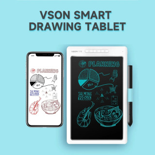 Smart Graphics Planshet 10 dyuymli raqamli chizma plansheti 8192 darajali bosim sezgir sinxron eslatmalar OSU uzatish