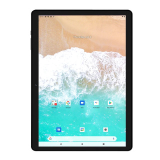 Планшетный ПК Android 13 с IPS-экраном 10,1 дюйма (1280x800), процессором Allwinner A133 Quad-Core, 4 ГБ ОЗУ, 64 ГБ ПЗУ, аккумулятором 6000 мАч, двойной камерой и разъемом Type-C черный Пакет 2