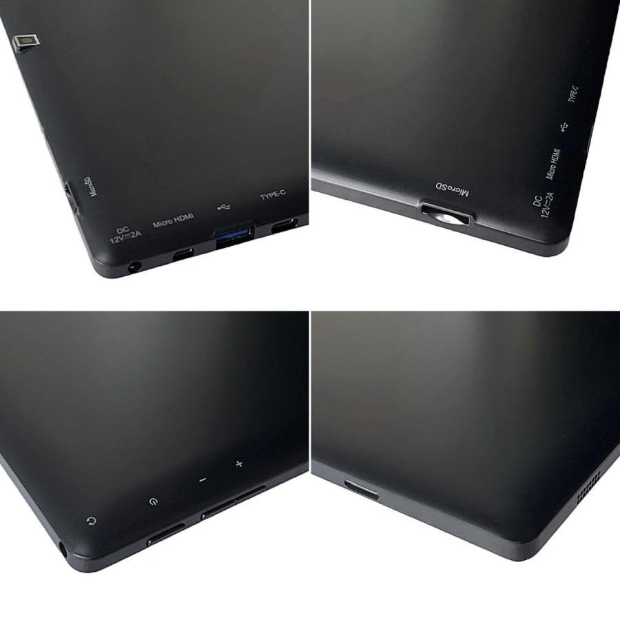 Разрешение 1920 x 1200 IPS 10,1-дюймовый планшетный ПК с Windows 11, Intel N3350, 4 ГБ ОЗУ, 64 ГБ ПЗУ, четырехъядерный процессор, двойной порт Type-C HDMI
