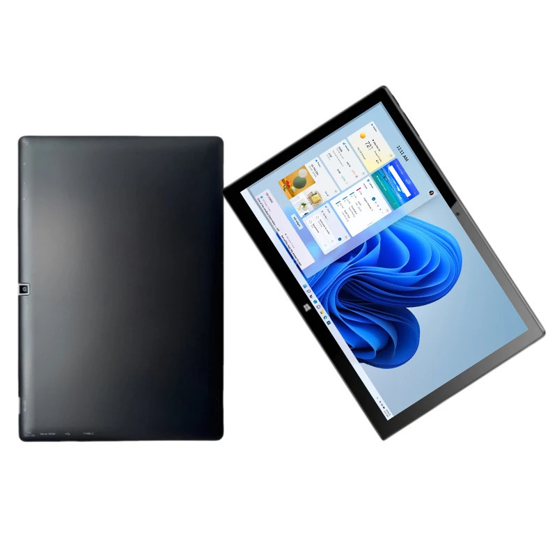 Новый планшетный ПК с Windows 11, 10.1 дюйма, Type-C, 4 ГБ DDR RAM, 64 ГБ ROM, 64-битный процессор Intel Atom N3350, Quad Core, двойная камера, 1920x1200 IPS, порт HD-MI.