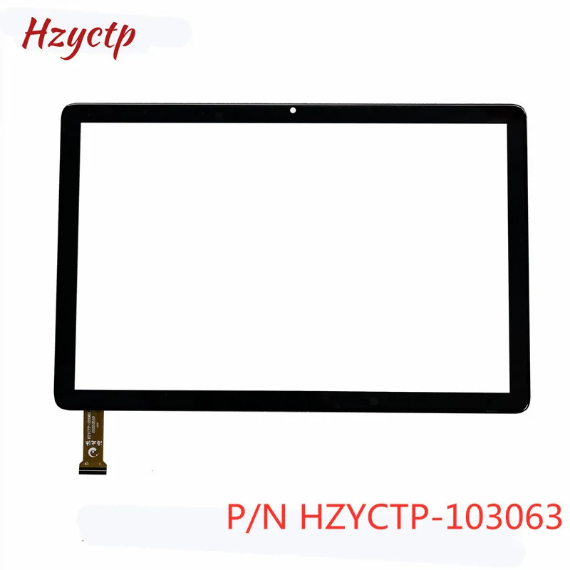 + Ramka 10,1 dyuymli P/N HZYCTP-103063 Planshet kompyuteri tashqi sigʻimli sensorli raqamlashtiruvchi shisha sensorli panel sensori HZYCTP-103063