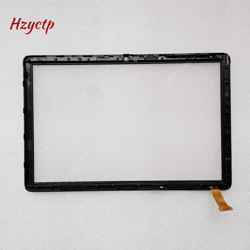 + Ramka 10,1 dyuymli P/N HZYCTP-103063 Planshet kompyuteri tashqi sigʻimli sensorli raqamlashtiruvchi shisha sensorli panel sensori HZYCTP-103063
