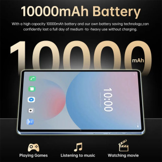 Планшеты Pad 25 Pro 22 ГБ+2 ТБ, высококлассные оригинальные 10,1-дюймовые планшеты на Android 15, 5G, с двумя SIM-картами, Wi-Fi, GPS, для детей, глобальная версия