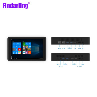 8 dyuymli sensorli ekranli Windows 11 Pro mini planshet kompyuteri/sanoat plansheti minipc ofis reklama mashinasi sensorli universal kompyuter