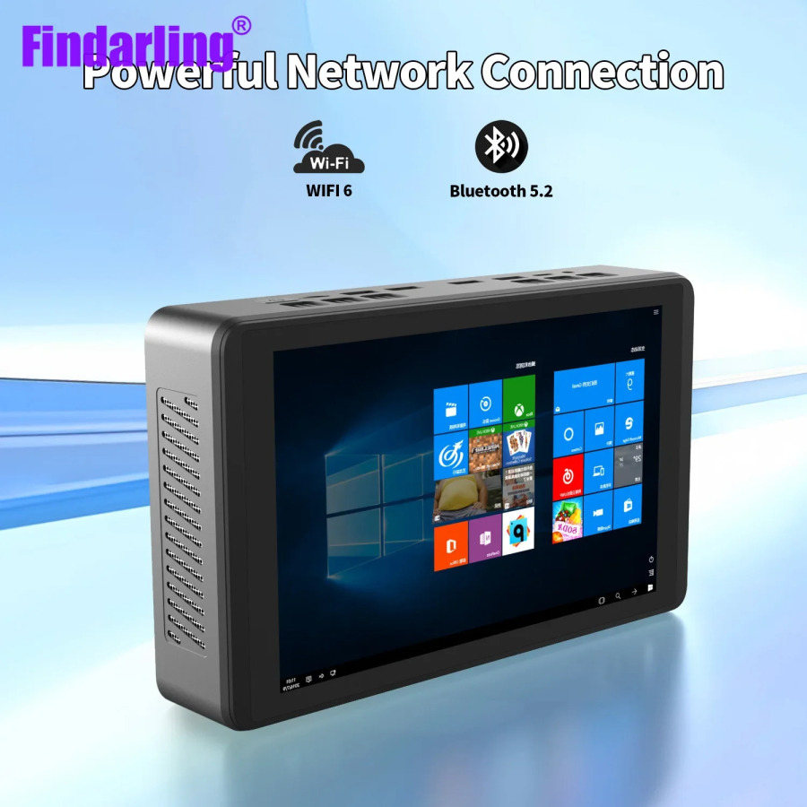 8 dyuymli sensorli ekranli Windows 11 Pro mini planshet kompyuteri/sanoat plansheti minipc ofis reklama mashinasi sensorli universal kompyuter