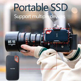 Portativ SSD tashqi qattiq disk 1TB yuqori tezlikdagi HDD 2TB 4TB 256TB USB3.1 Type-C qattiq holat drayveri noutbuk/telefon/MAC/kompyuter uchun