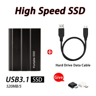 Надежный внешний портативный SSD-накопитель 8 ТБ - 24 ТБ USB 3.1, высокопроизводительный жесткий диск для архивации данных