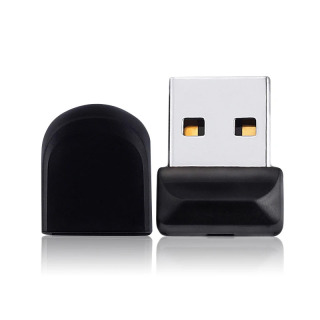 USB Flash Drive 32GB 64GB Metal Mini USB 2.0 Flash Drive 16GB 128GB Flash Drive tashqi disk 64GB черный 32 ГБ