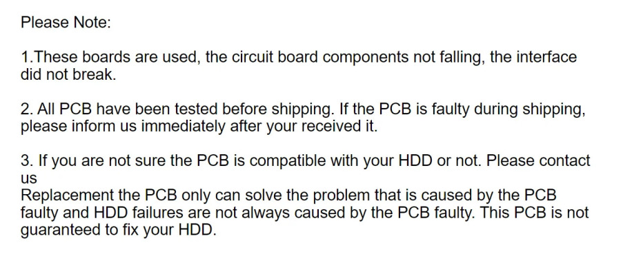 Запчасти для жестких дисков Seagate PCB Логическая плата печатная плата 100833707 REV B / 3704