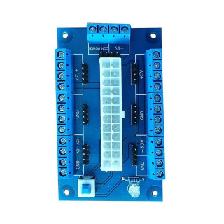 Pins ATX DC quvvat adapter platasi modulli adapter Quvvat blokirovkasi moduli plata adapteri DIY aksessuarlari