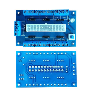 Pins ATX DC quvvat adapter platasi modulli adapter Quvvat blokirovkasi moduli plata adapteri DIY aksessuarlari