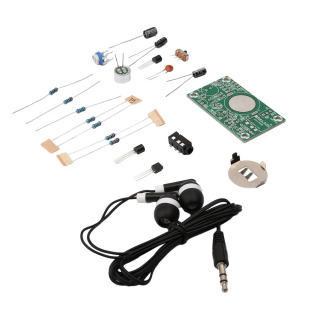 Слуховой аппарат Diy kit Аудио усилитель Практический обучающий конкурс Электронный DIY Interest Производственные детали Коричневый