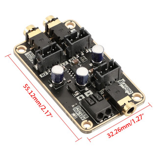 Ovoz oʻtkazmaydigan shovqinni kamaytirish moduli Audio DSP standart zamin kuchaytirgich paneli Avtomobil quvvat kuchaytirgich paneli DS