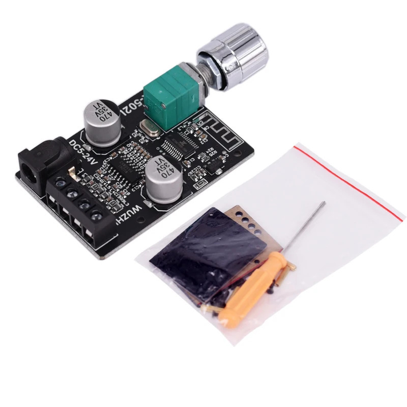 Ovoz karnaylari DIY Bluetooth 5.0 raqamli kuchaytirgich Yuqori quvvatli Stereo plata 50W+50W kuchaytirgich audio uy kinoteatri