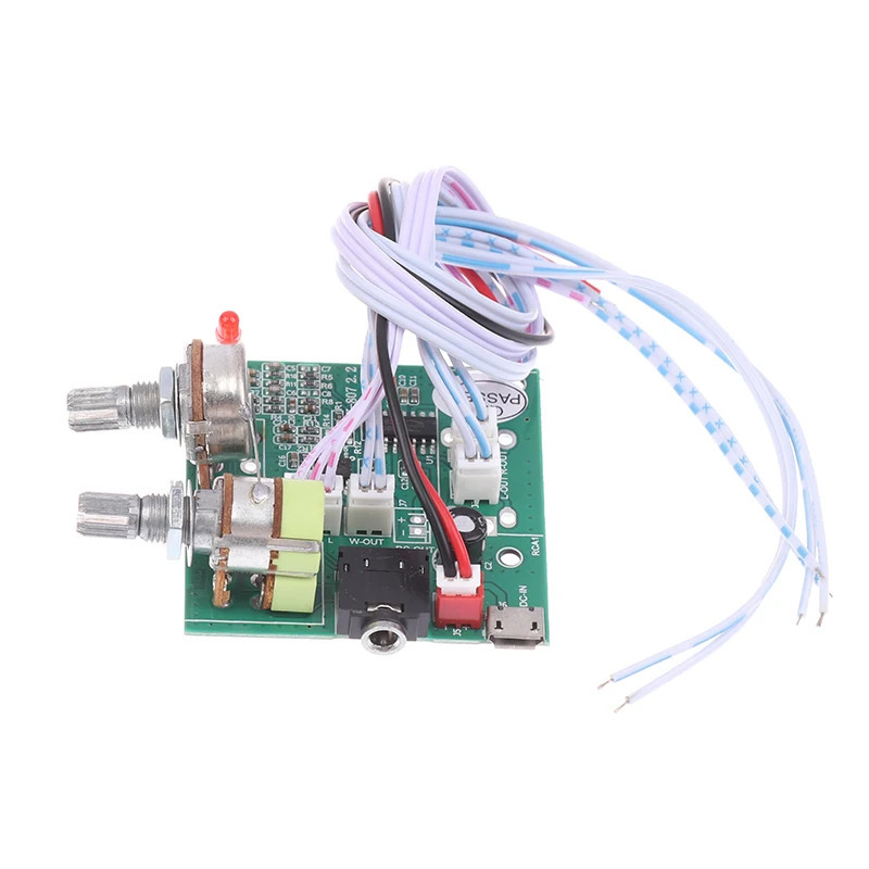 2.1 kanalli 5V 20W audio quvvat kuchaytirgich platasi - Koʻp funksiyali audio tizim moduli DIY audio aksessuari