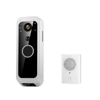 iCam365 APP video interkomli ikki linzali 2MP 1080P kam quvvat isteʻmoli WiFi IP eshikli koʻrish teshigi kamerasi