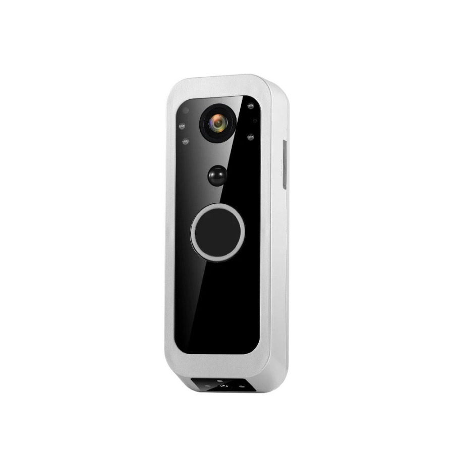 iCam365 APP video interkomli ikki linzali 2MP 1080P kam quvvat isteʻmoli WiFi IP eshikli koʻrish teshigi kamerasi
