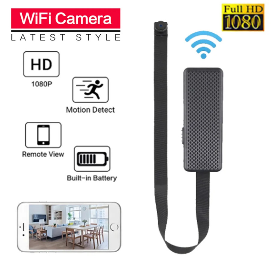Mini kamera DIY portativ kuzatuv kameralari, Wi-Fi harakatni aniqlash masofadan koʻrish DVR xavfsizlik real vaqtda videokamera