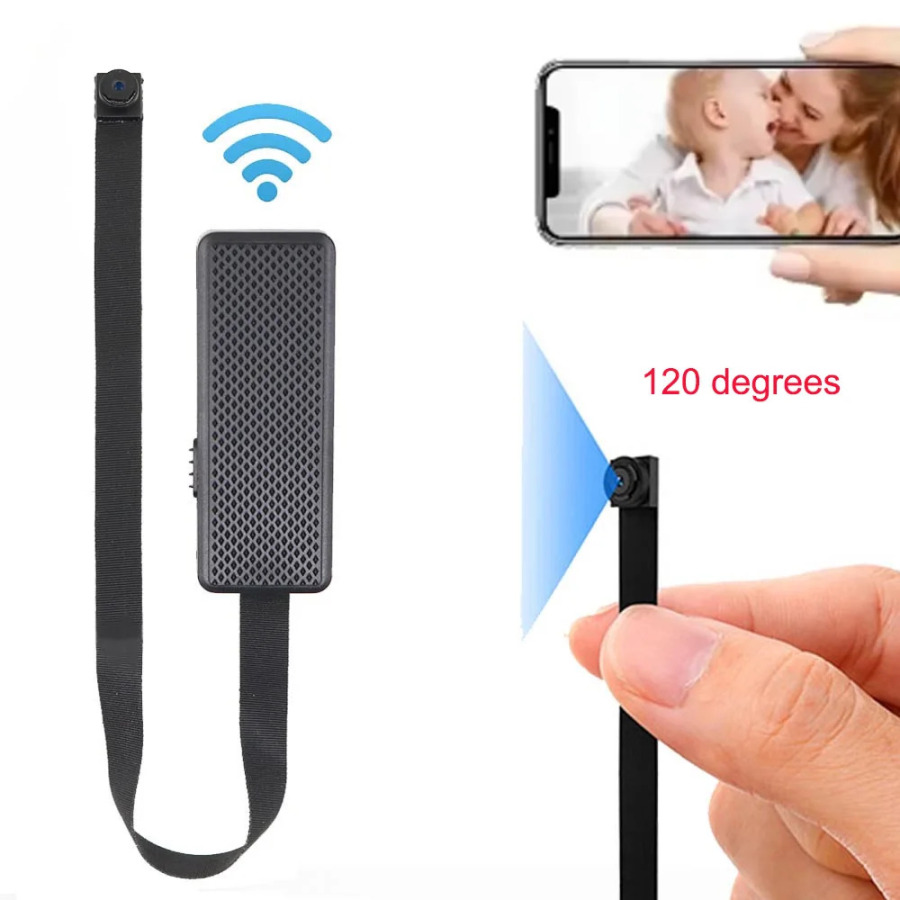 Mini kamera DIY portativ kuzatuv kameralari, Wi-Fi harakatni aniqlash masofadan koʻrish DVR xavfsizlik real vaqtda videokamera