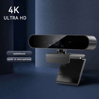 Veb-kameralar Mikrofonli 4K USB veb-kamerasi Avtomatik fokusli 2K kamera Kompyuter Kompyuter Laptop jonli oqim 1080P Video qoʻngʻiroqlar uchun veb-kamera