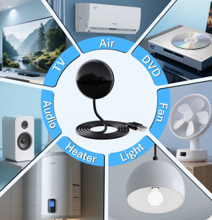Tuya Smart WiFi ИК-пульт дистанционного управления Универсальный для управления умным домом для ТВ-кондиционера работает с Alexa Google Home Яндекс Алиса