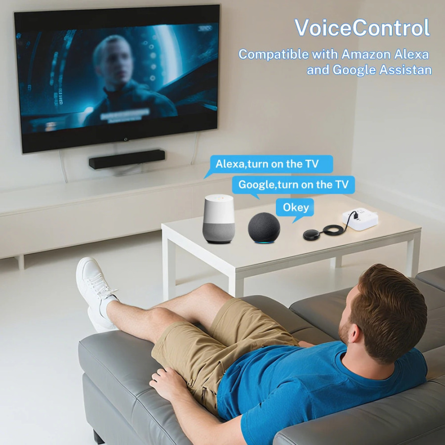 Tuya Smart WiFi IR masofadan boshqarish pulti televizor konditsioneri uchun universal aqlli uy boshqaruvi Alexa Google Home Yandex Alisa bilan ishlaydi