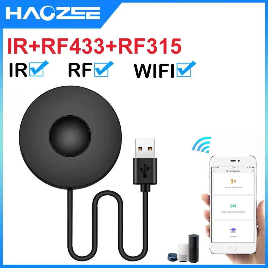 Tuya Smart Wi-Fi RF ИК-пульт дистанционного управления Умный дом для кондиционера ВСЕ телевизоры LG TV Поддержка Alexa Google Home